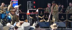 Regimental band at Childers Festival